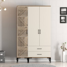 Hanah Home Kumsal PT - Walnut, Cream